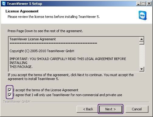 Team Viewer setup 3