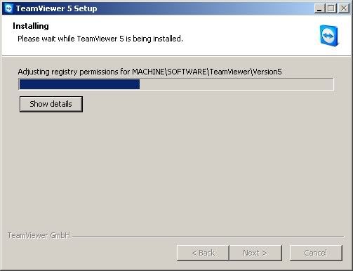 Team Viewer setup 6