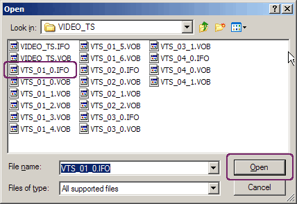 Μετατροπή dvd σε .avi - Gordian knot screen 1