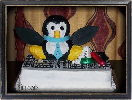 Science/Penguin Cake