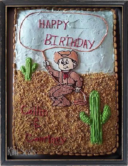 Cowboy/Cowgirl Cake