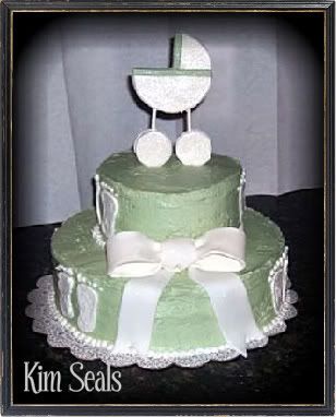 Stroller/Footprint Cake