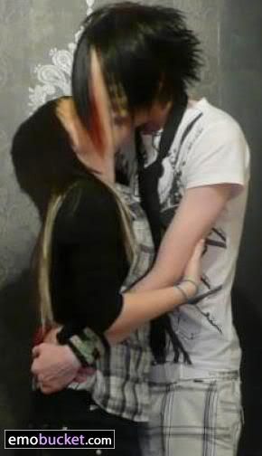 emo couple Pictures, Images and Photos