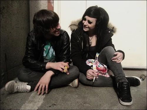 emo couple Pictures, Images and Photos