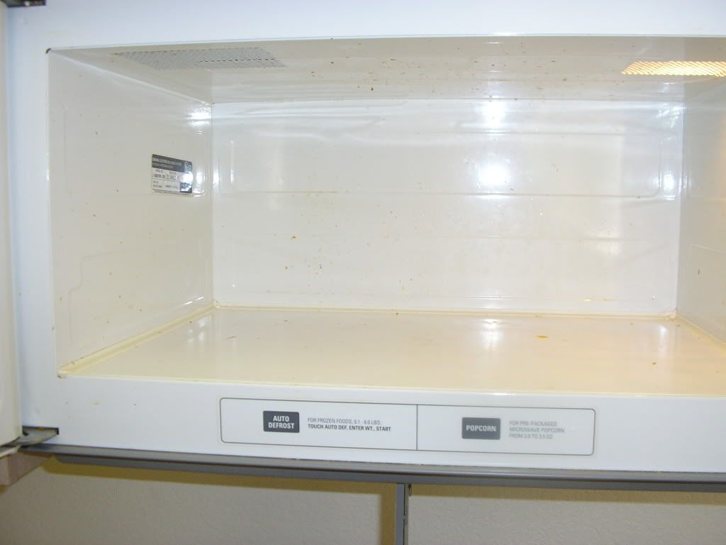 inside microwave