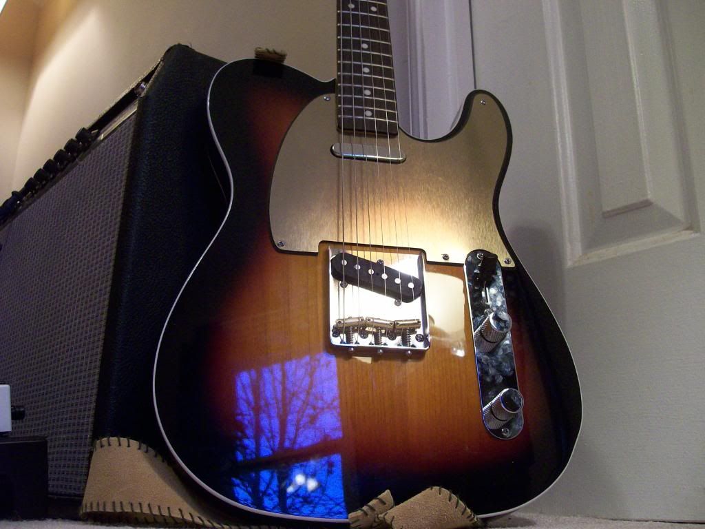 Telecaster Gold Pickguard