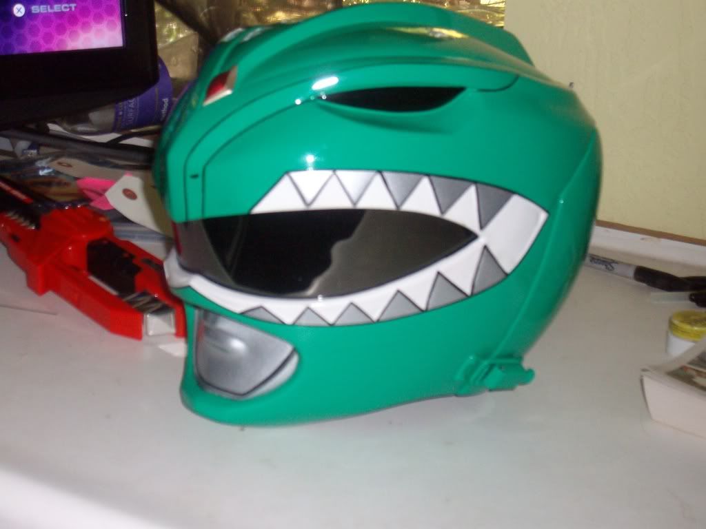 green ranger mini helmet