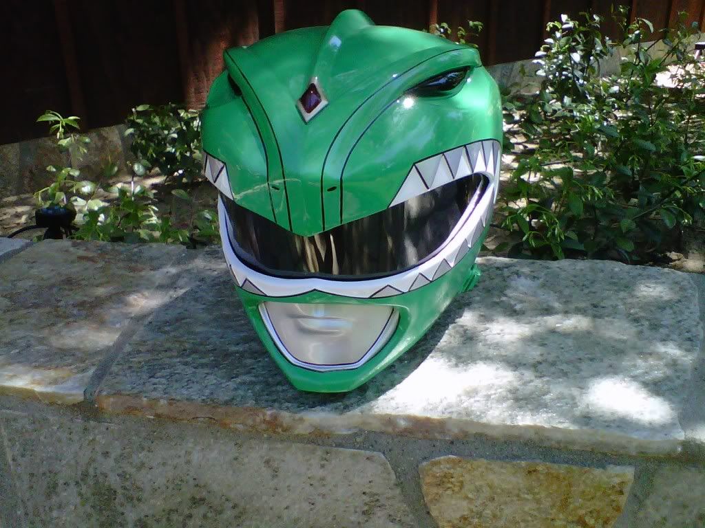 green ranger mini helmet