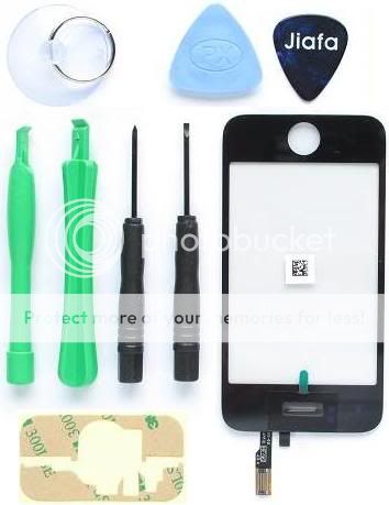 iPhone 3G Glass/Digitizer Complete Repair kit set NEW  