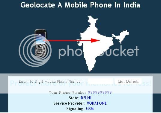 trace mobile phone in india