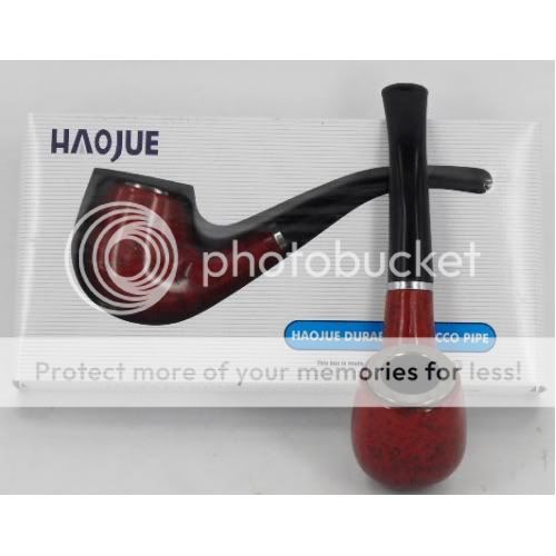 NEW BOXED HAOJUE SMOKING PIPE FOR TOBACCO DURABLE CHEAP  