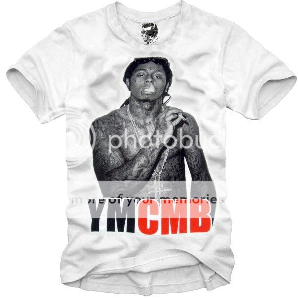 E1SYNDICATE T SHIRT LIL WAYNE (M YMCMB YOUNG MONEY WEEZY CASH DOPE